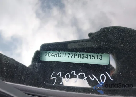 2023 Chrysler Pacifica Hybrid Touring L из США, поврежденный, VIN 2C4RC1L77PR541513